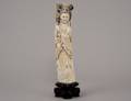 CARVED IVORY FIGURE OF A BEAUTY