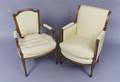 Two Louis XVI Style Arm Chairs