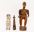 Three Carved African Figural Statues