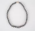 A Single Strand of Cultured Black Pearls