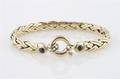 A 14 Karat Yellow Gold Bracelet
