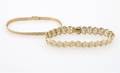 Two 14 Karat Yellow Gold Bracelets