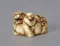 A Japanese Elephant Ivory Netsuke
