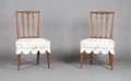 A Pair of Mahogany Side Chairs