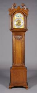 An American Tall Case Clock Colonial