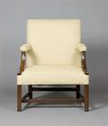 An English Walnut Armchair