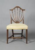 A Hepplewhite Style Mahogany Side Chair