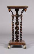 A Late Victorian Mahogany Pedestal