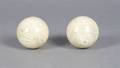 A Pair of Ivory Spheres