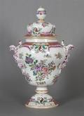 A French Lidded Porcelain Vase