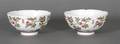 A Pair of Qing Mark Teabowls