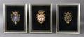 A Group of Three Woven Coats of Arms