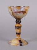 An English Blue John Carved Chalice