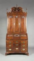 An American Mahogany Bookcase Secretary Kindel Winterthur
