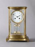 A French Brass Mantle Clock Samuel Marti