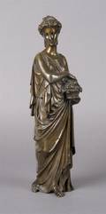 A Continental Neoclassical Bronze Figure