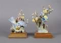A Pair of Royal Worcester Dorothy Doughty Birds Blue Tit
