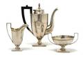 An American Sterling Silver Three Piece Tea Service