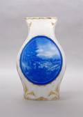 A Cased Opaline Glass Vase