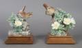 A Pair of Royal Worcester Dorothy Doughty Birds Wrens