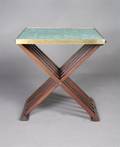 An American Glass Tiled Table Edward Wormley for Dunbar