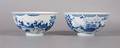 A Pair of Chinese Underglaze Blue Bowls