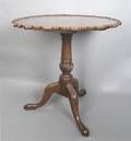 A Chippendale Style Mahogany TiltTop Tea Table