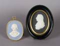 A Group of Two Wedgwood Oval Portrait Plaques