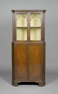 A Georgian Diminutive Corner Cabinet