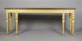 A Neoclassical Parcel Gilt Console Table