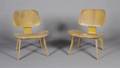 A Pair of Bentwood Side Chairs Charles and Ray Eames