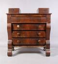 An American Empire Mahogany Chest of Drawers