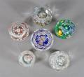 A Collection of Six Paperweights