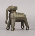 An Indian Bronze Figure of an Elephant