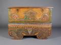 An Asian Carved Wood Chest