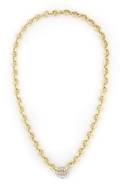 An 18 Karat Yellow Gold and Diamond Necklace Cartier