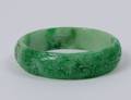 CARVED JADEITE BANGLE