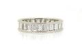 A Platinum and Diamond Eternity Band
