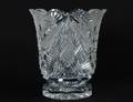 BRILLIANT CUT GLASS VASE