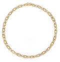 A 14 Karat Yellow and White Gold Necklace