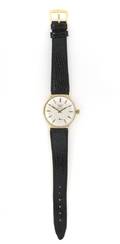 A 10 Karat Yellow Gold Wristwatch Longines Admiral Automatic