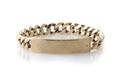 A 14 Karat Yellow Gold ID Bracelet