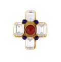 A Chanel Maltese Cross Brooch