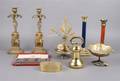 A Collection of Brass and Metal Decorative Articles