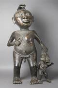 An African Metal Figural Sculpture