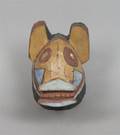 A Carved and Polychrome Decorated Mask Mambila