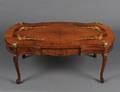 LOUIS XV STYLE INLAID MAHOGANY LOW TABLE