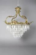 A Louis XV Style Gilt Metal Fixture