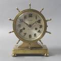 An American Brass Clock Waterbury