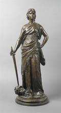 A French Bronze Statue of Judith